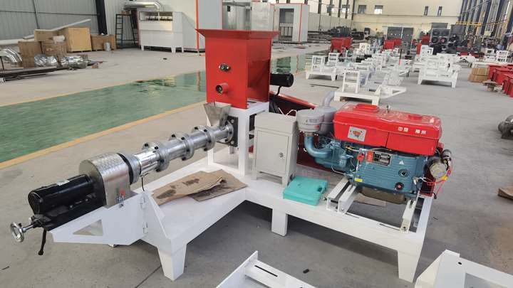 dry type trout feed extruder machine in Nigeria 